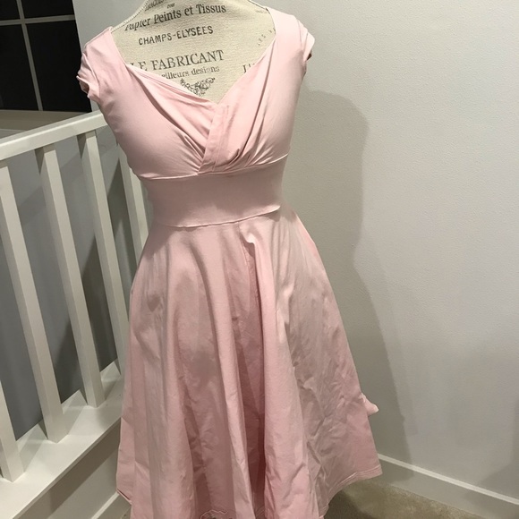 Pink vintage dress - Picture 1 of 2